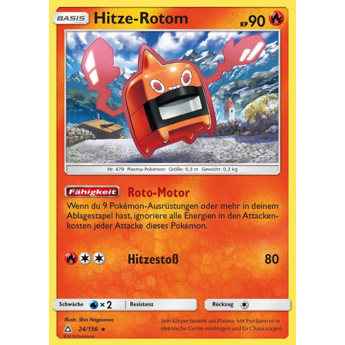 Hitze-Rotom - 24/156 - Rare