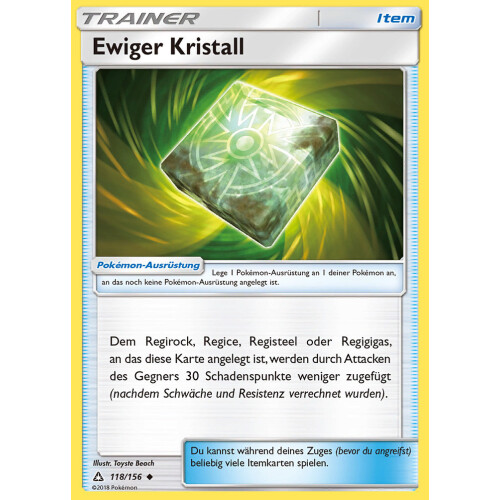 Ewiger Kristall - 118/156 - Uncommon