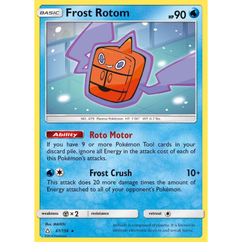 Frost Rotom - 41/156 - Rare
