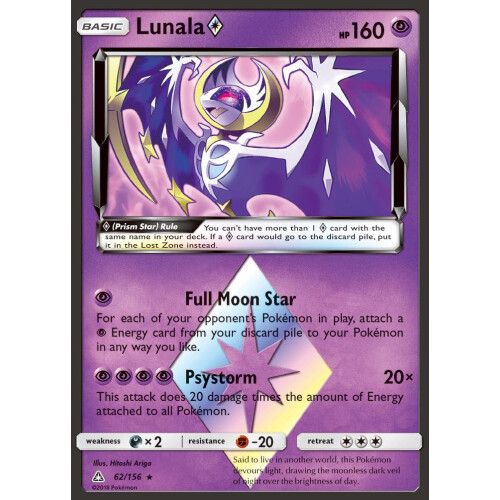 Lunala Prism - 62/156 - Prisma