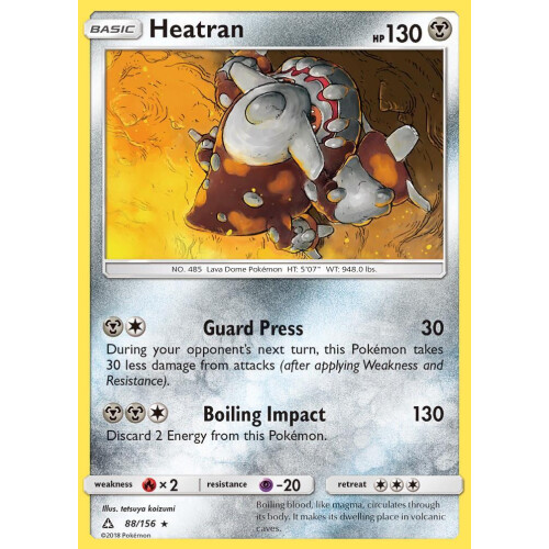 Heatran - 88/156 - Holo