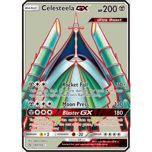 Celesteela GX - 144/156 - Fullart