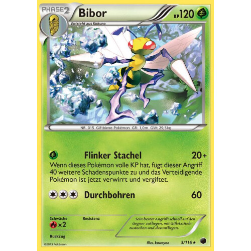 Bibor - 3/116 - Rare