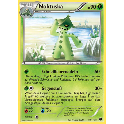 Noktuska - 10/116 - Rare