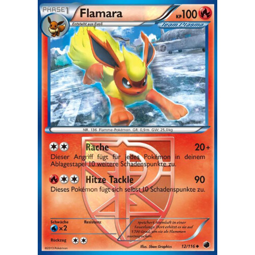 Flamara - 12/116 - Uncommon