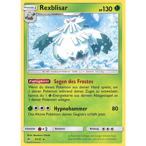 Rexblisar - 4/131 - Rare