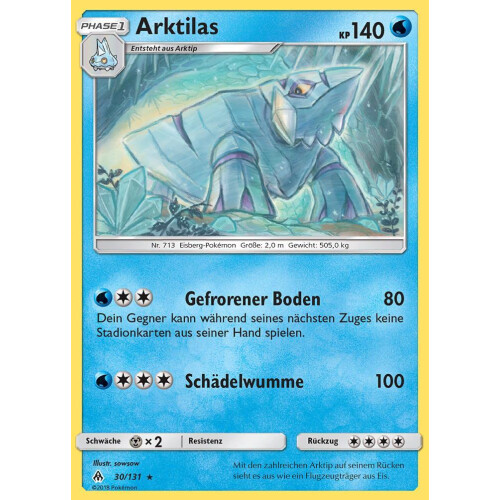 Arktilas - 30/131 - Rare