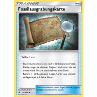 Fossilausgrabungskarte - 107/131 - Uncommon