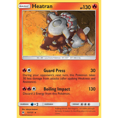 Heatran - 13/131 - Rare