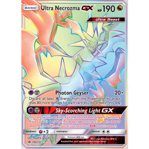 Ultra Necrozma GX - 140/131 - Rainbow Rare