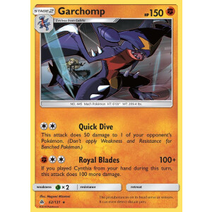 Garchomp - 62/131 - Reverse Holo