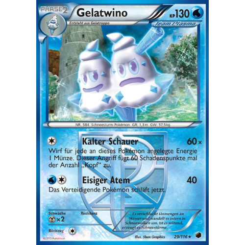Gelatwino - 29/116 - Rare