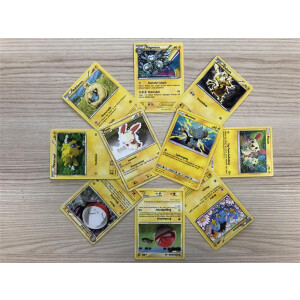 25 Deutsche Elektro Pokemon Karten - Keine Doppelten!