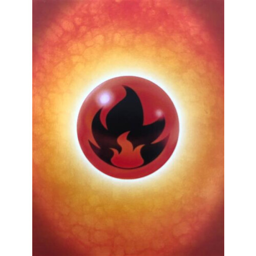 25 Feuer Basis Energie Pokemon Karten - Boosterfrisch!