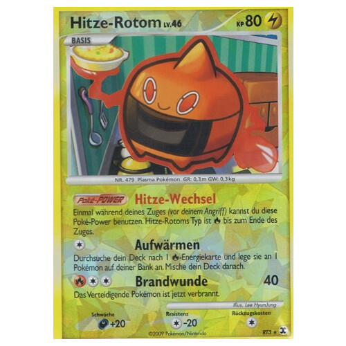 Hitze-Rotom - RT3 - Holo