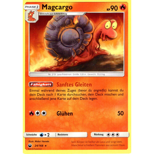 Magcargo - 24/168 - Rare