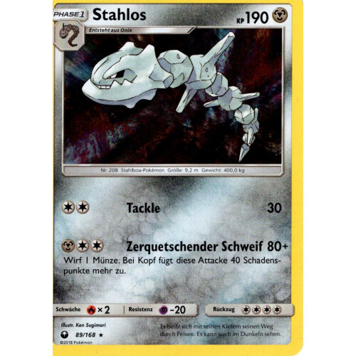 Stahlos - 89/168 - Holo
