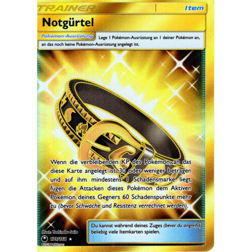 Notgürtel - 179/168 - Secret Rare