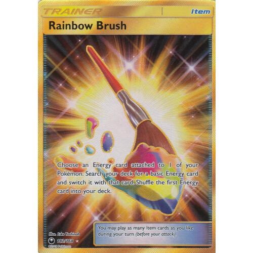 Rainbow Brush - 182/168 - Secret Rare