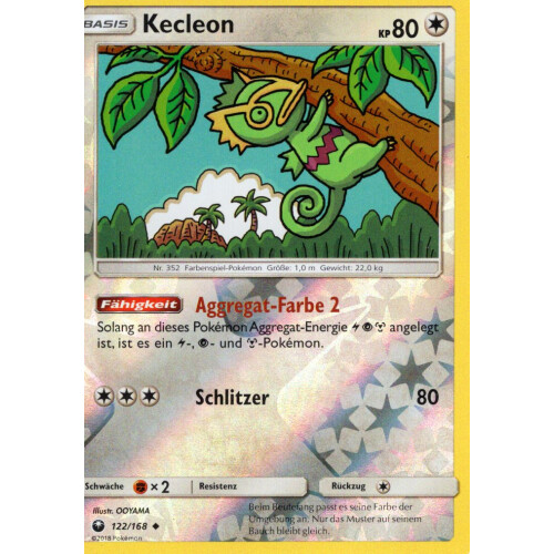 Kecleon - 122/168 - Reverse Holo