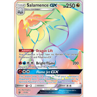 Salamence GX - 73/70 - Rainbow Rare