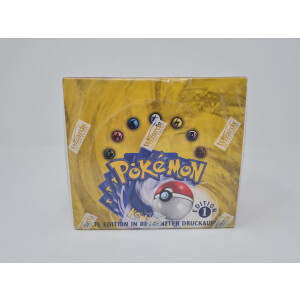 Pokemon Basis Set Display 1st Edition / 1. Auflage Deutsch - OVP/Sealed