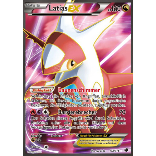 Latias-EX - 112/116 - Fullart