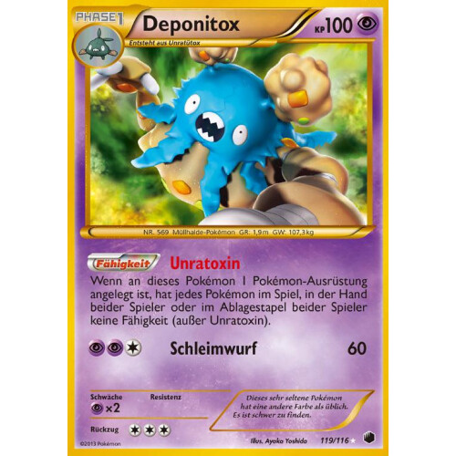 Deponitox - 119/116 - Shiny