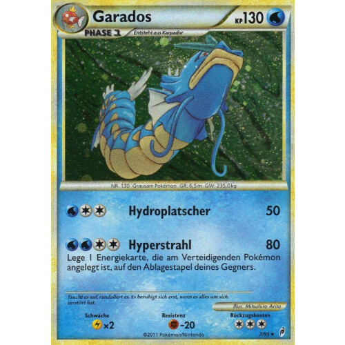 Garados - 7/95 - Holo