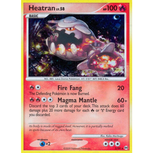 Heatran - 3/99 - Holo