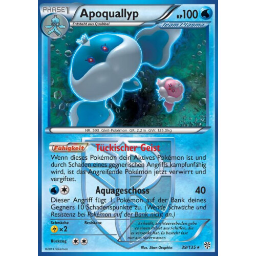 Apoquallyp - 39/135 - Rare