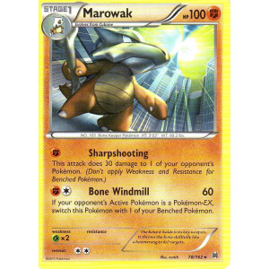 Marowak - 78/162 - Rare