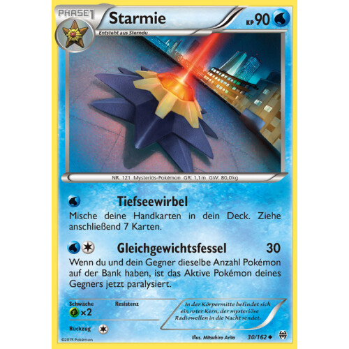 Starmie - 30/162 - Uncommon