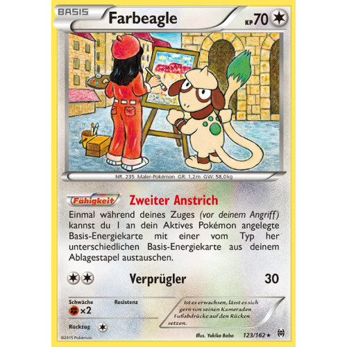 Farbeagle - 123/162 - Rare